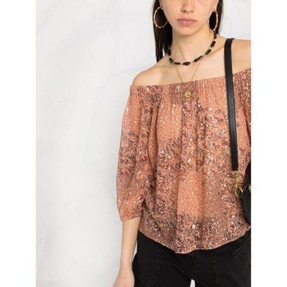 ba&sh blouse Sz XS $275 MSRP - Picture 1 of 7